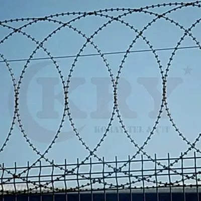 Düzlemsel Jiletli Tel Örgü